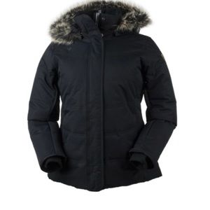 Obermeyer Ski Jacket Black Size 14